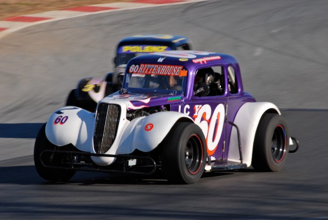 #60 Gregory Rittenhouse, 1934 INEX Legend Ford Coupe.