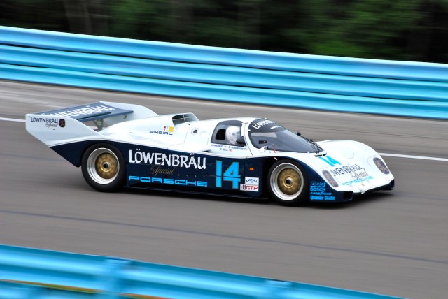 Dan Curry (#14) 1985 Porsche 962.