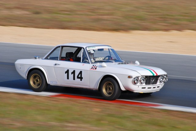 #114 Sergio Cecconi, 1966 Lancia Fulvia Coupe.
