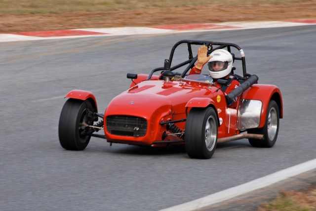 #7 Todd Reid, 1967 Lotus Super Seven. Group 3.